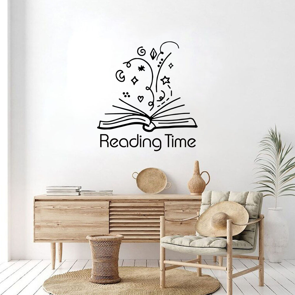 Home Decor Wall Tiles - 1 ชิ้น สมุดน่ารัก ตกแต่งด้วยชื่อส่วนตัว สติ๊กเกอร์ติดผนัง PVC