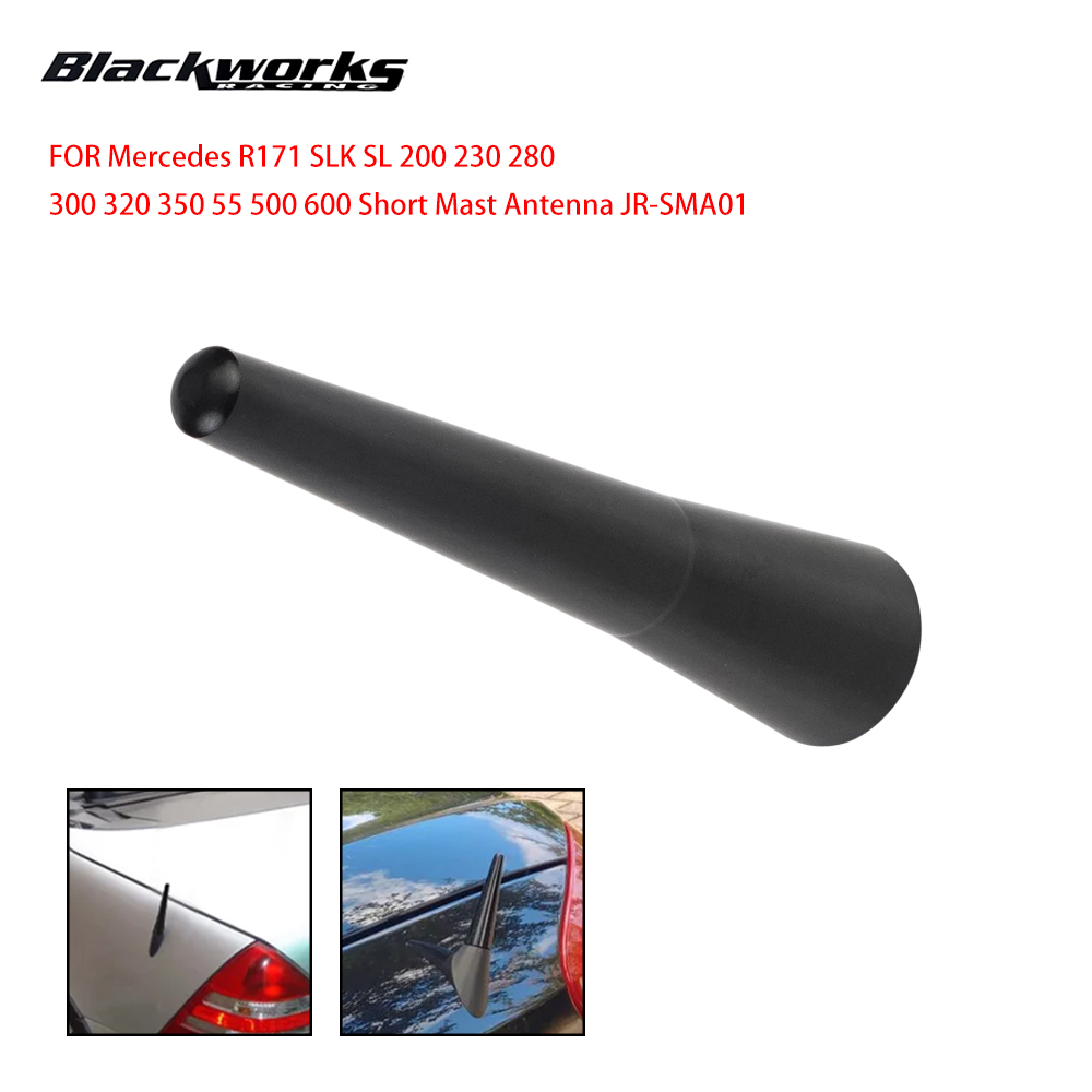 Home Decor Humacao - เสาอากาศรถยนต์สีดำสำหรับ Mercedes R171 SLK SL 200