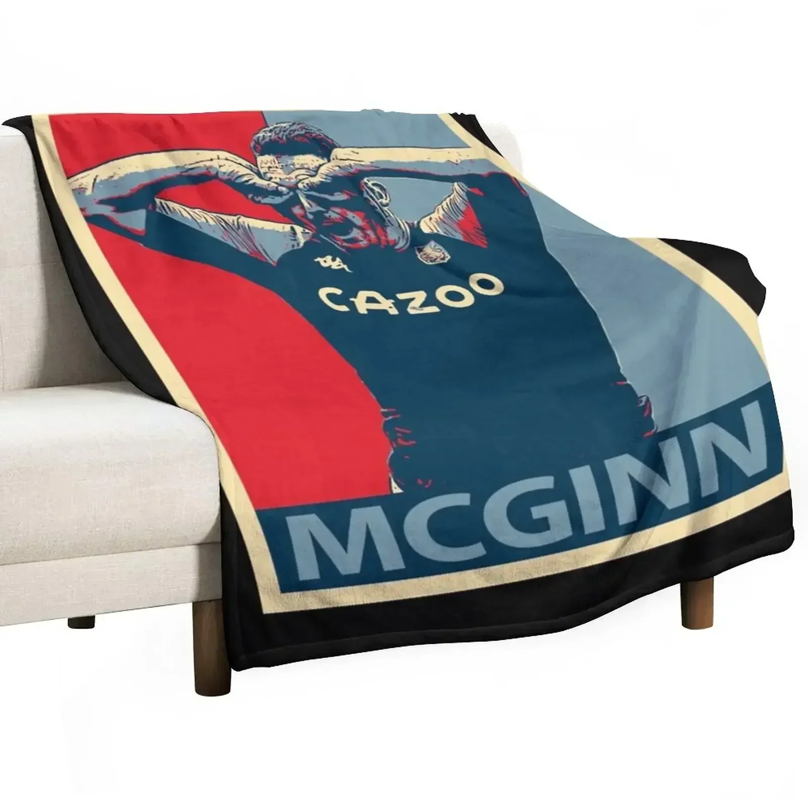 Home Decor Png - เสื้อยืดคลาสสิก John McGinn.png ผ้าห่มคลุมโซฟา ผ้าห่มบางสำหรับเด็ก ผ้าห่มตกแต่งสำหรับฤดูหนาว