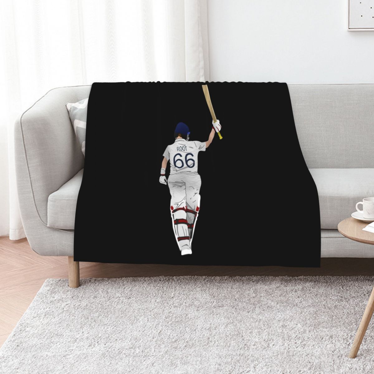 Home Decor Png - Joe Root Century Classic T-Shirt.png ผ้าห่มตกแต่งโซฟา