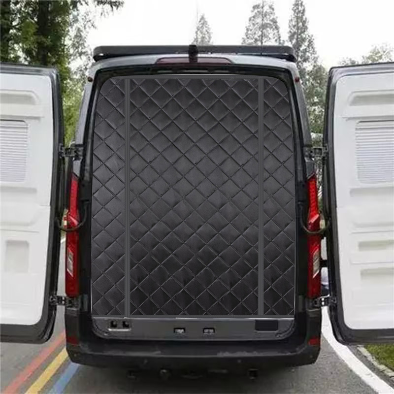 Blackout Curtains - ม่านกันความร้อนประตูหลังรถตู้, ม่านบังแสงสำหรับ Fiat Ducato Peugeot Boxer