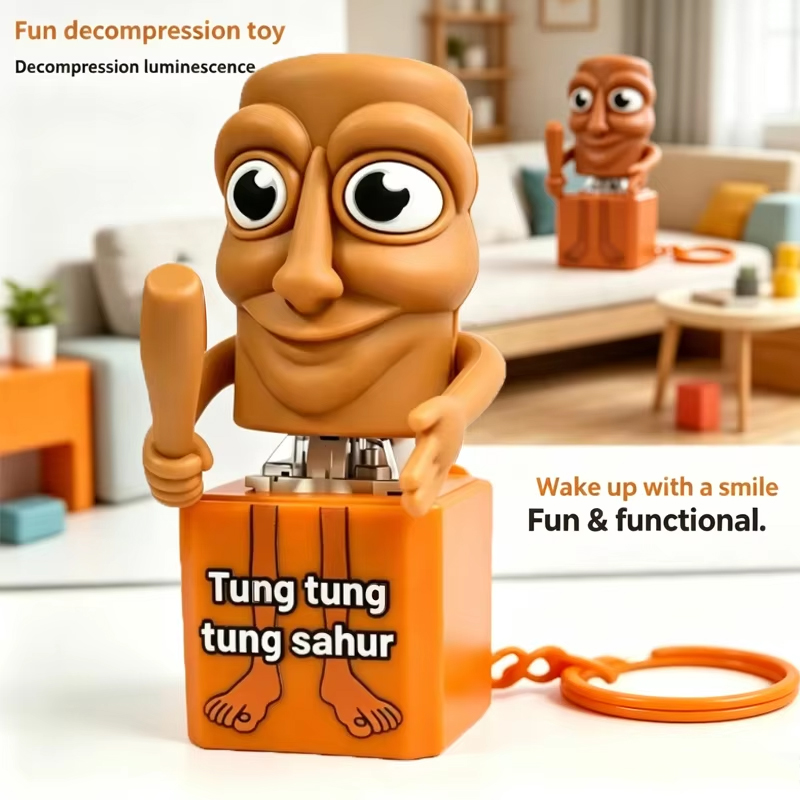 Home Decor Solution - พวงกุญแจตุ๊กตาไม้ตุงตุงตุง ซาฮูร์ แบบเรืองแสง ของสะสมอนิเมะ ของตกแต่งบ้าน ของขวัญที่ดีที่สุด