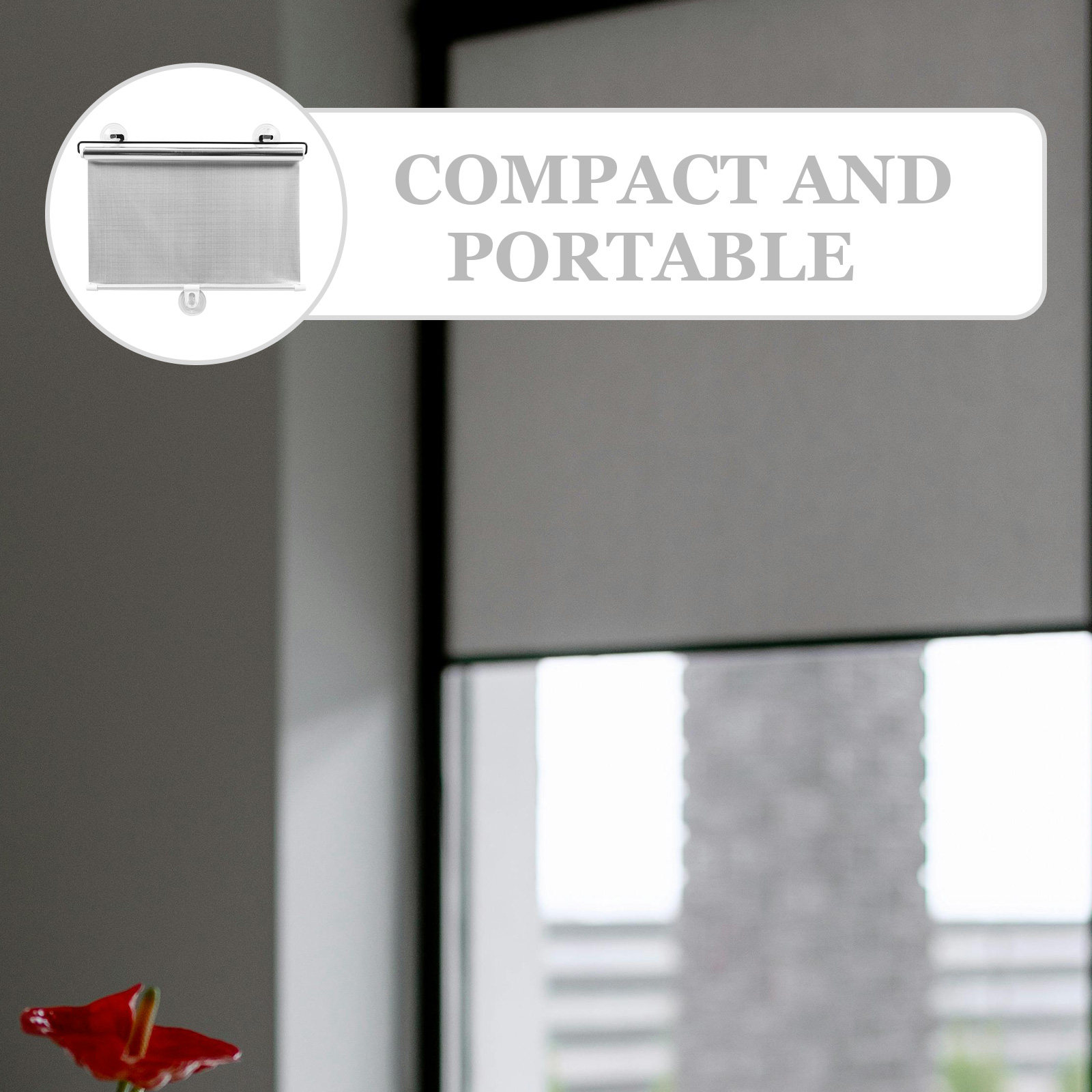 Blackout Curtains - ม่านบังตาแบบสุญญากาศ ใช้ซ้ำได้ ไม่ต้องตอกตะปู ป้องกันแสงแดดสำหรับห้องนอน ห้องครัว ระเบียง