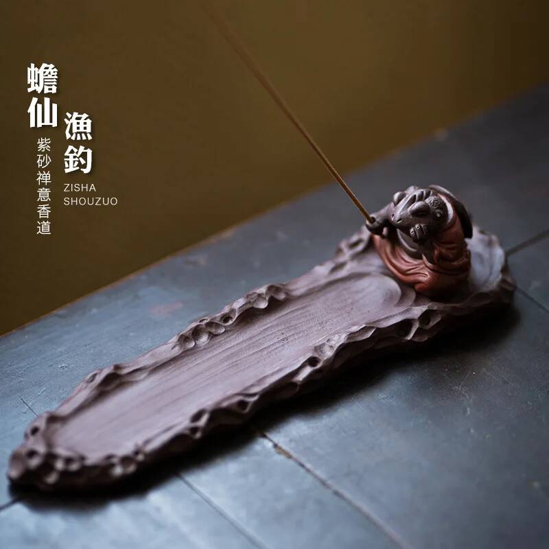 Incense Stick Holder - ที่วางธูปทองคำรูปสัตว์เลี้ยงขนาดเล็ก ของตกแต่งสำหรับพิธีชงชา อุปกรณ์เสริมสำหรับธูป