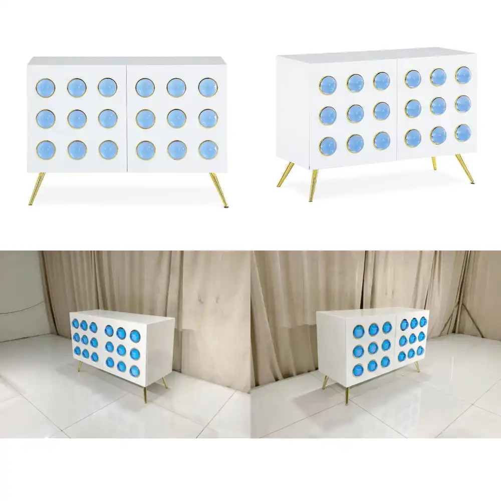 Home Decor White - ตู้โชว์ Jonathan Adler GLOBO CABINET รุ่นขายดีปี