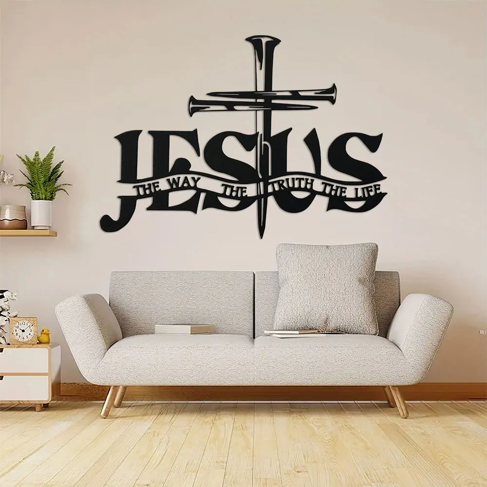 1 PC พระเยซูและสวดมนต์โลหะ Wal - Home Decor Jesus บทวิจารณ์และราคา