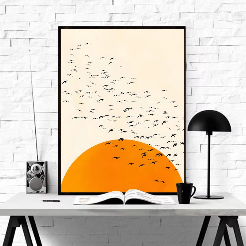 โปสเตอร์ผ้าแคนวาสลายฮาวด์ทูธแล - Home Decor Japanese บทวิจารณ์และราคา