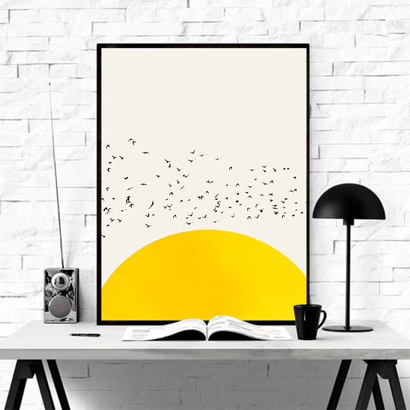 โปสเตอร์ผ้าแคนวาสลายฮาวด์ทูธแล - Home Decor Japanese บทวิจารณ์และราคา