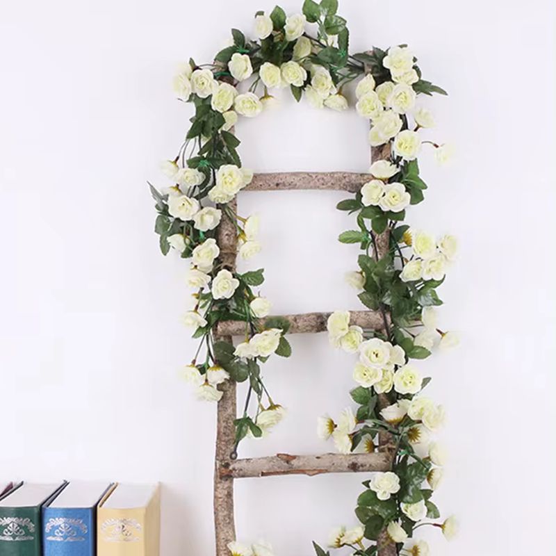 ดอกกุหลาบผ้าไหมประดิษฐ์ พวงมาล - Home Decor Ai Free บทวิจารณ์และราคา