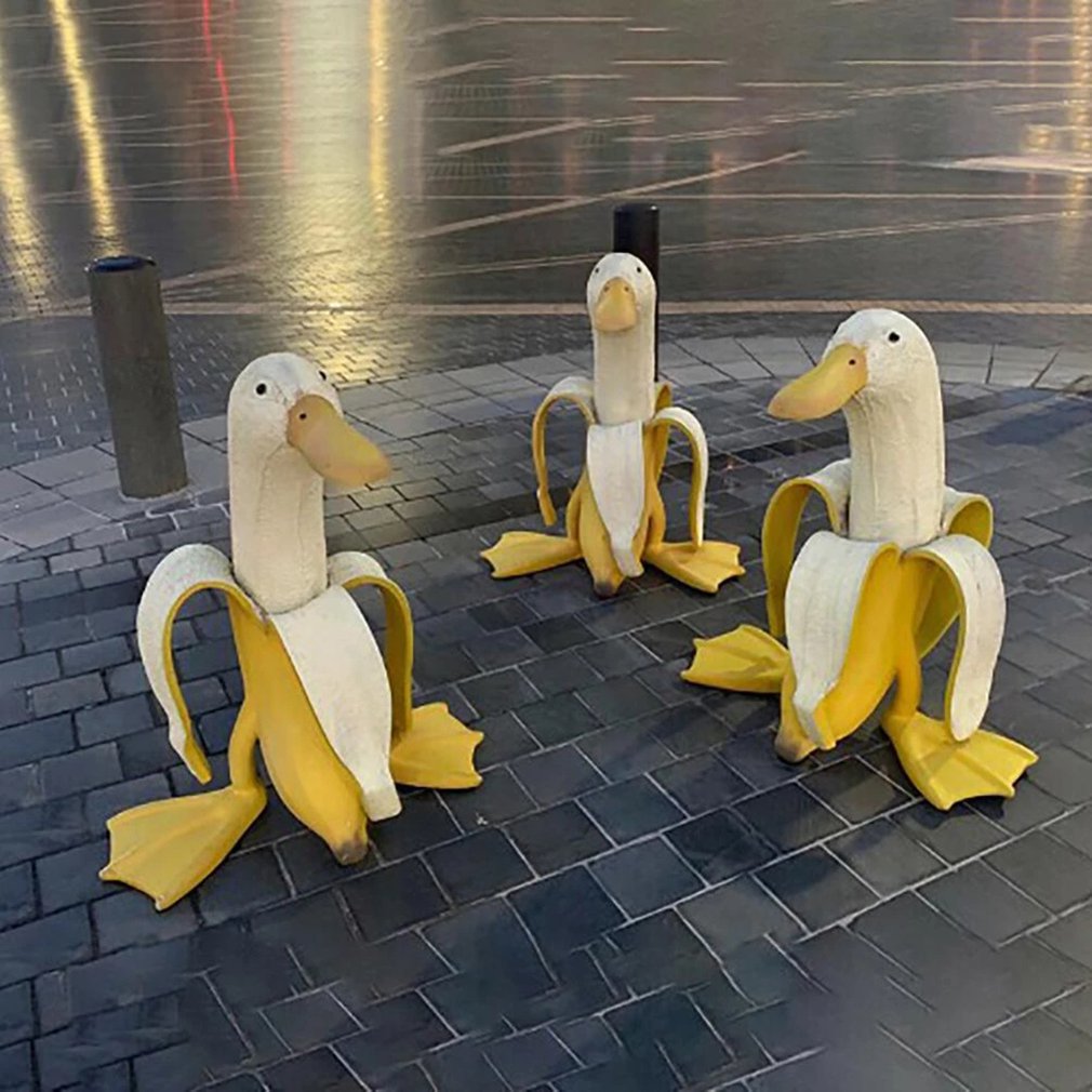 เป็ดกล้วย Creative Garden Deco - Home Decor Duck บทวิจารณ์และราคา