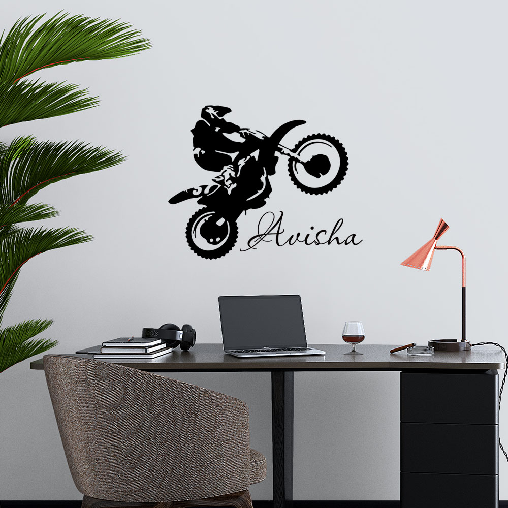 สติ๊กเกอร์ตกแต่งผนังลายมอเตอร์ - Home Decor Wall Tiles บทวิจารณ์และราคา