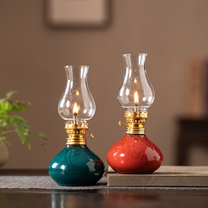 โคมไฟเซรามิคลายดอกบัวสไตล์วินเ - Home Decor Zen บทวิจารณ์และราคา