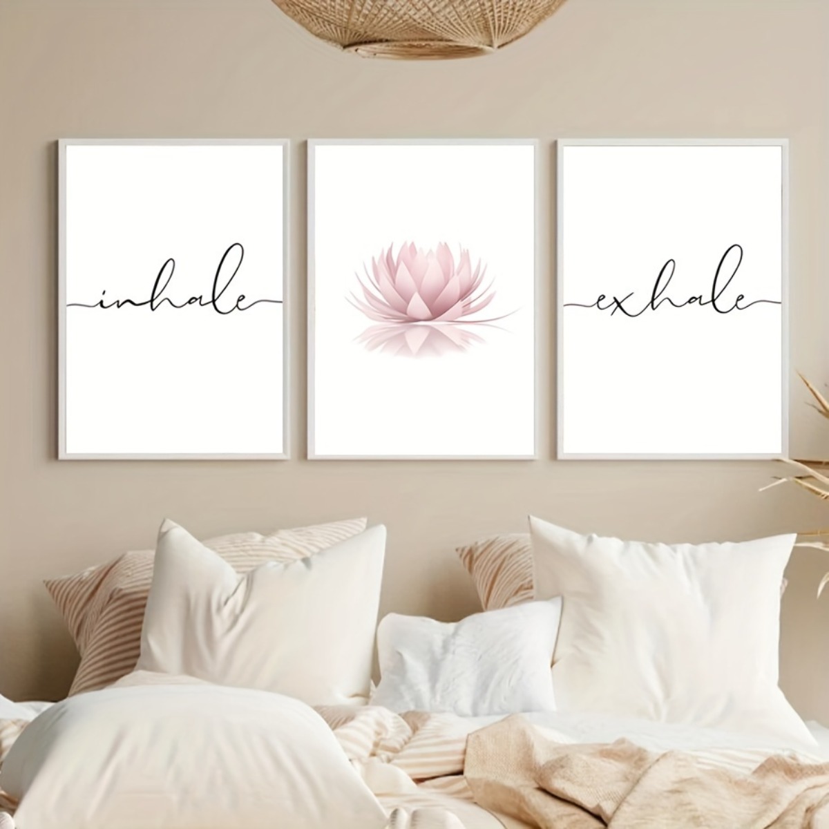 3 ชิ้น/ชุด ภาพพิมพ์บนผ้าใบลายด - Home Decor Zen บทวิจารณ์และราคา