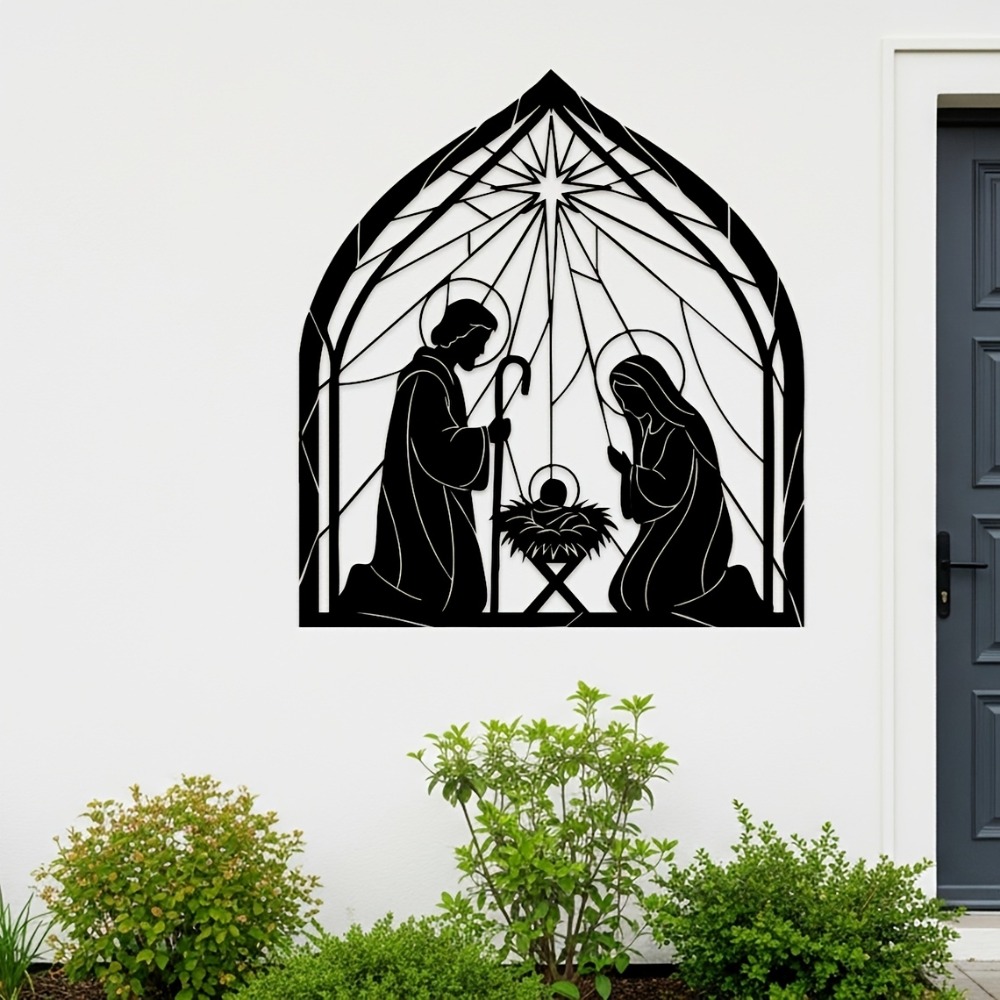 CIFBUY งานศิลปะติดผนังโลหะรูปพ - Home Decor Jesus บทวิจารณ์และราคา