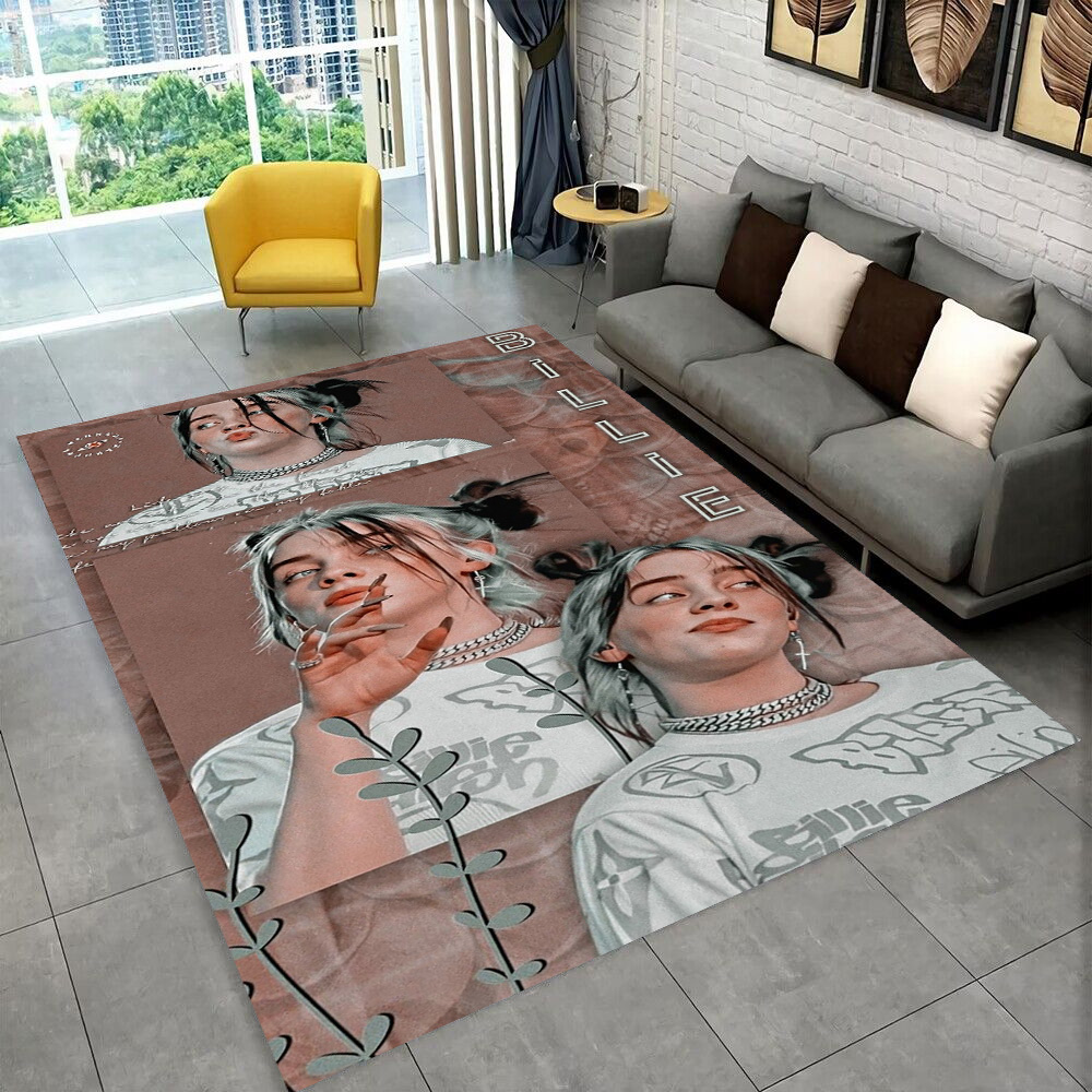 พรมลายบิลลี่ ไอลิช นักร้องดัง  - Home Decor Online Free บทวิจารณ์และราคา