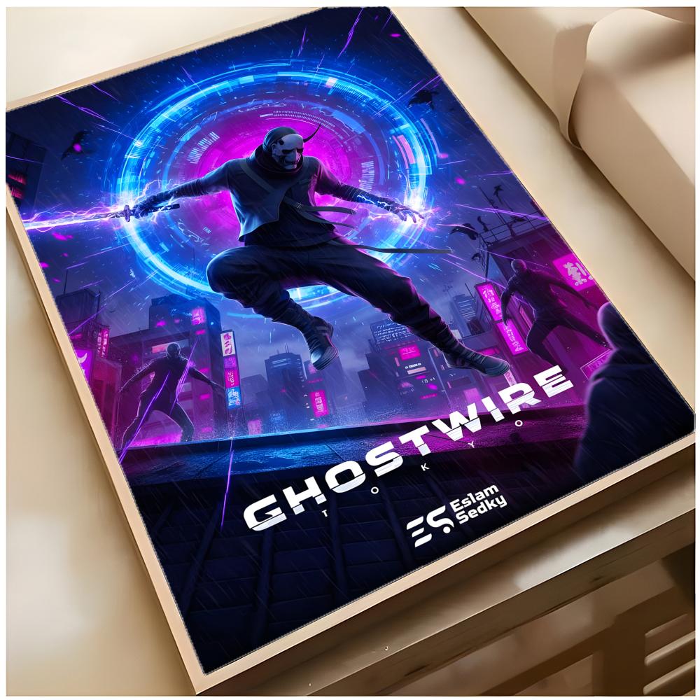 โปสเตอร์วิดีโอเกมสยองขวัญ Ghos - Home Decor Tokyo บทวิจารณ์และราคา