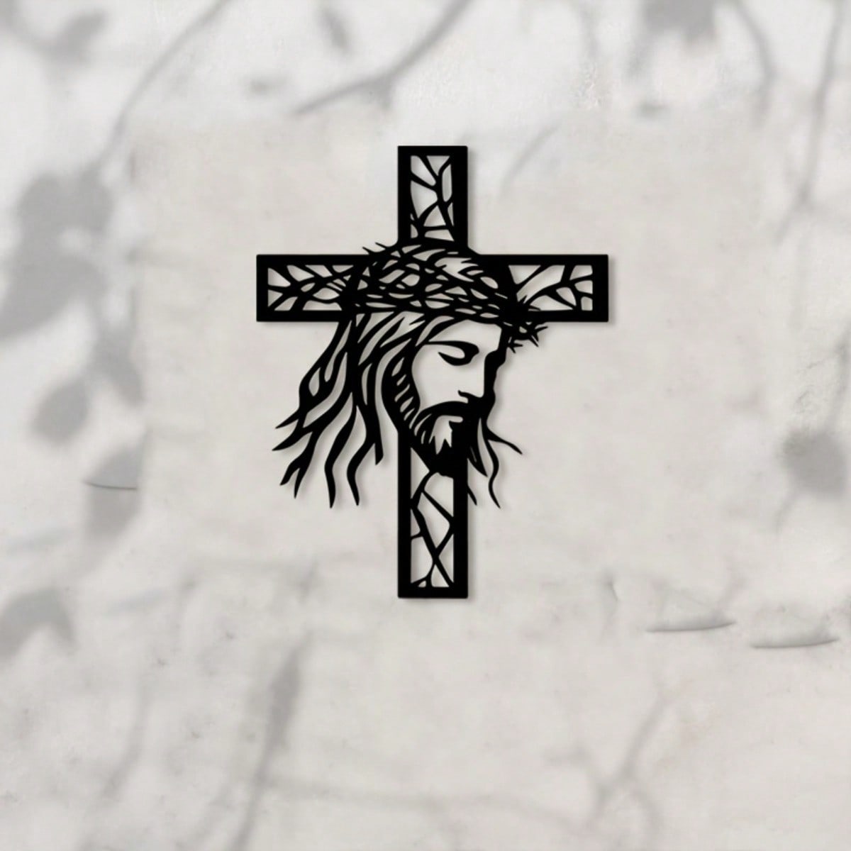 ศิลปะติดผนังรูปไม้กางเขนพระเยซ - Home Decor Jesus บทวิจารณ์และราคา