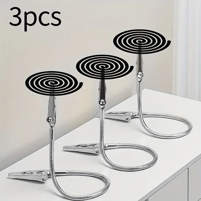 ที่หนีบยุงก้นหอย 3 ชิ้น แบบปรั - Incense Stick Holder บทวิจารณ์และราคา