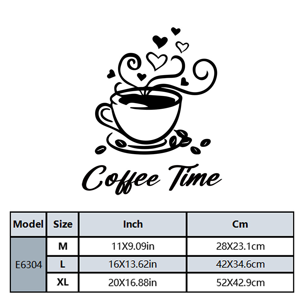 1PC แฟชั่นกาแฟปรับแต่งข้อความไ - Home Decor Wall Tiles บทวิจารณ์และราคา