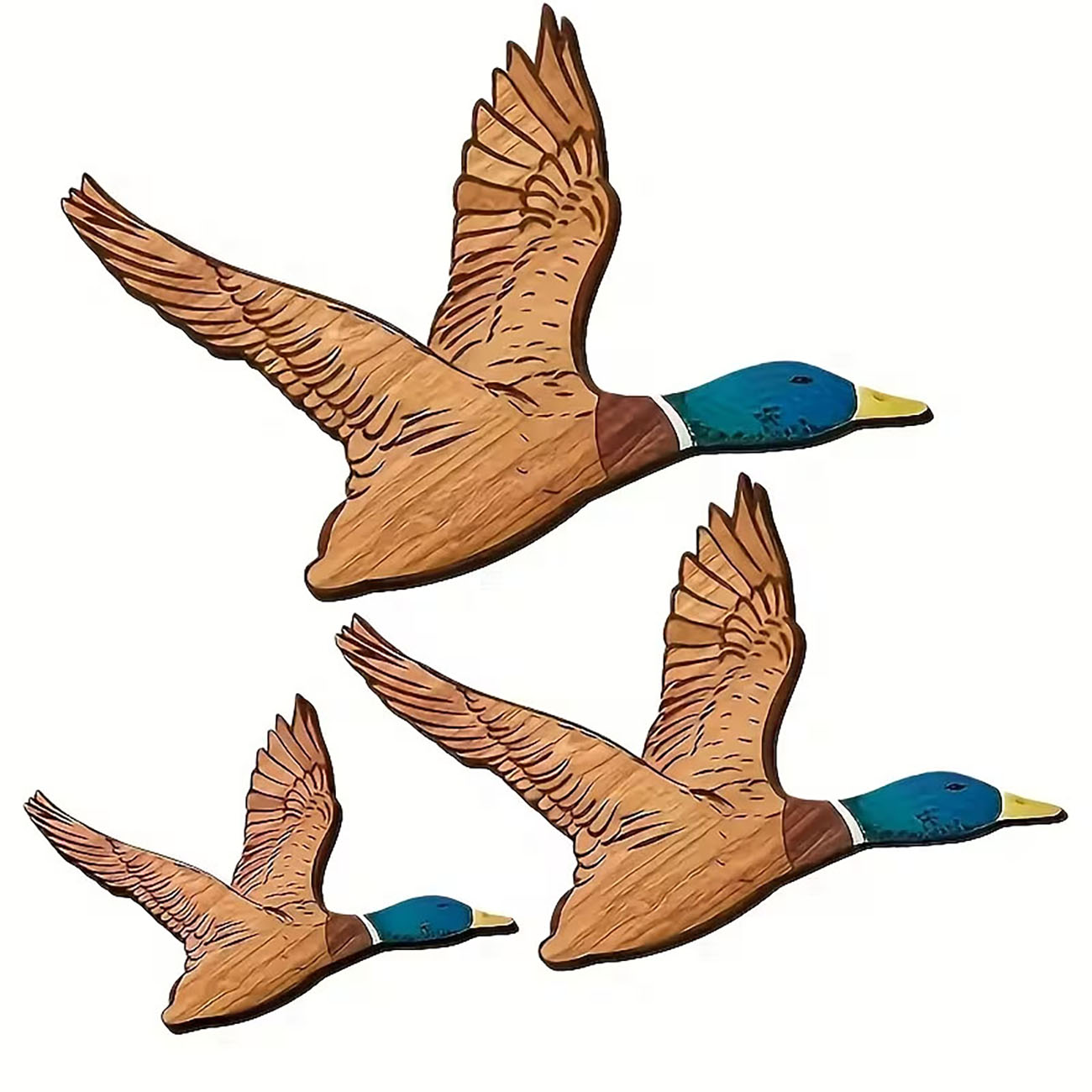 ชุดตกแต่งผนังไม้รูปเป็ดมัลลาร์ - Home Decor Duck บทวิจารณ์และราคา