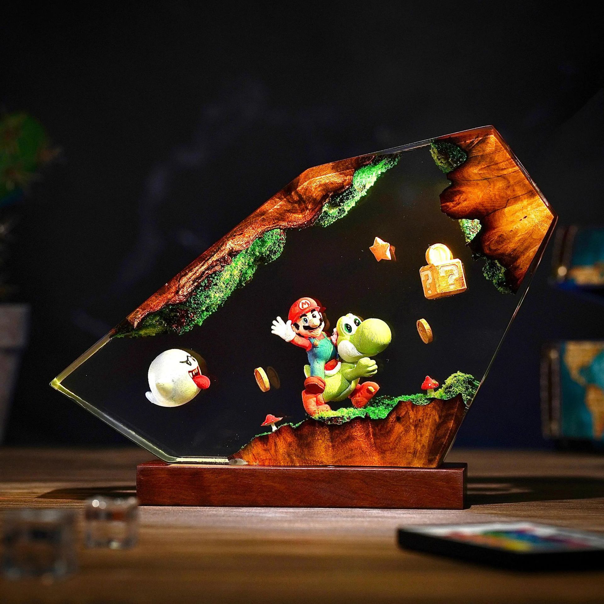 โคมไฟเรซิ่นรูปการ์ตูนอนิเมะ หล - Home Decor Zen บทวิจารณ์และราคา