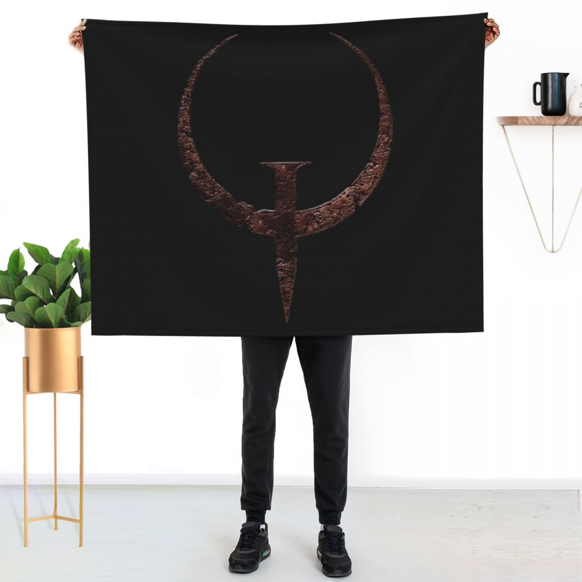 Quake 1 Logo Essential T-Shirt - Home Decor Png บทวิจารณ์และราคา