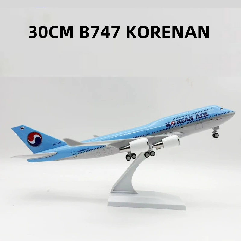 โมเดลเครื่องบินแอร์บัส B747 ขน - Home Decor Korea บทวิจารณ์และราคา
