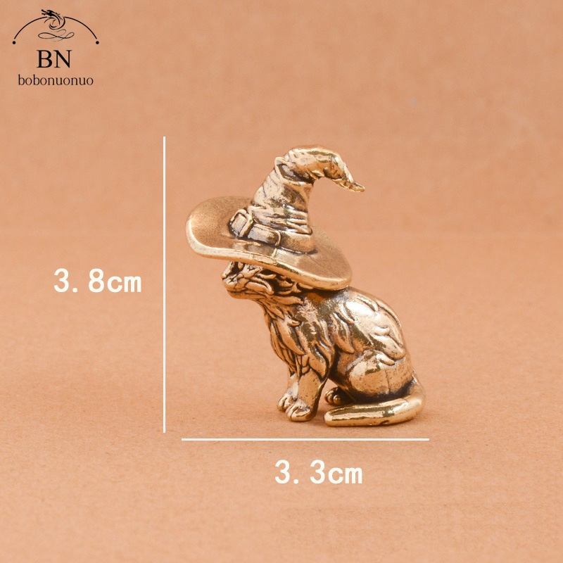 รูปปั้นแมวพ่อมดน่ารักขนาดเล็ก  - Home Decor Korea บทวิจารณ์และราคา