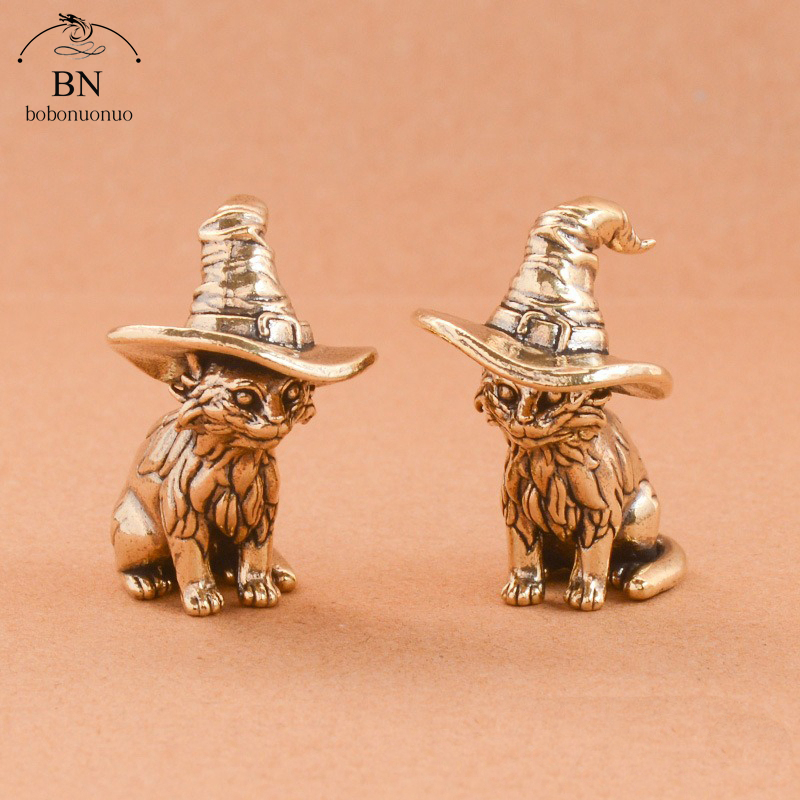 รูปปั้นแมวพ่อมดน่ารักขนาดเล็ก  - Home Decor Korea บทวิจารณ์และราคา