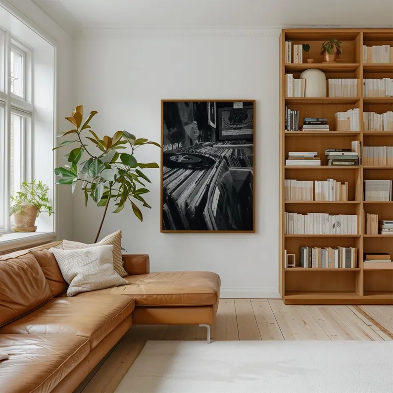 ร้านขายแผ่นเสียงไวนิลสมัยใหม่  - Home Decor White บทวิจารณ์และราคา