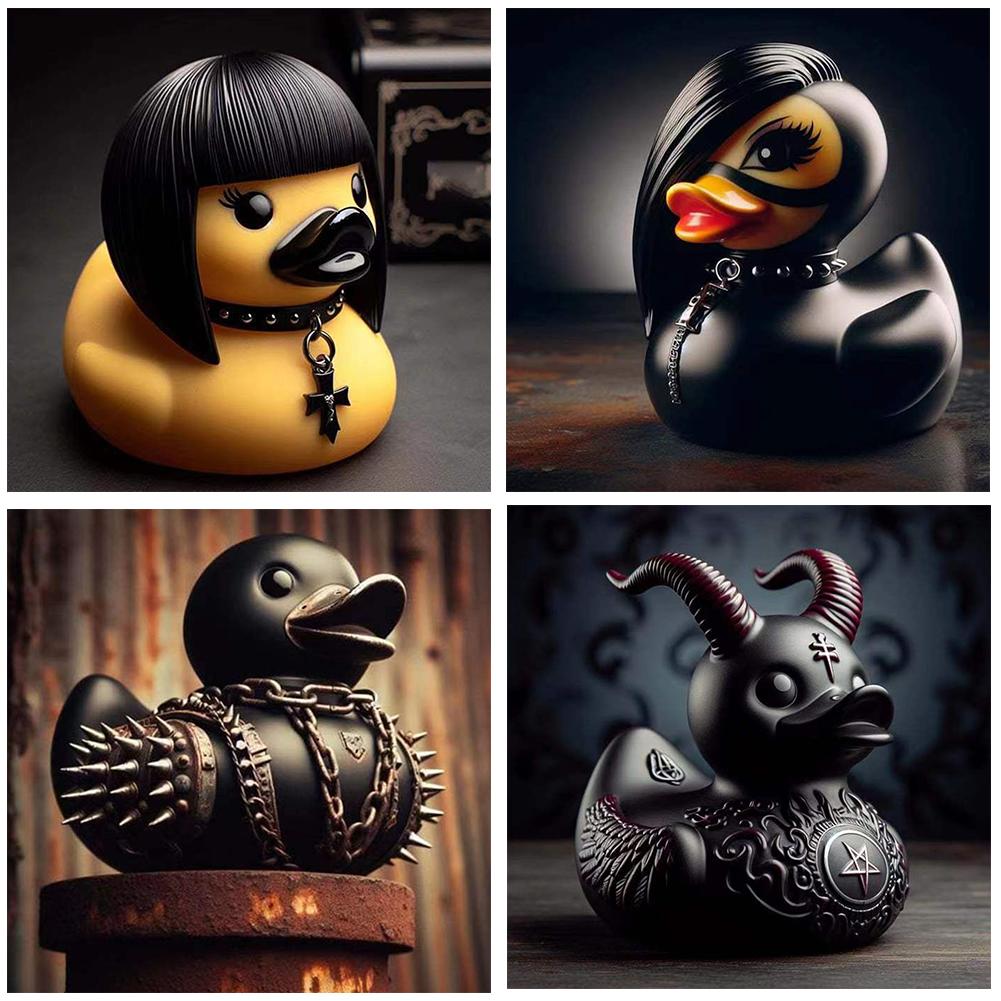 รูปปั้นเป็ดปิศาจจากหินเป็ดแต่ง - Home Decor Duck บทวิจารณ์และราคา