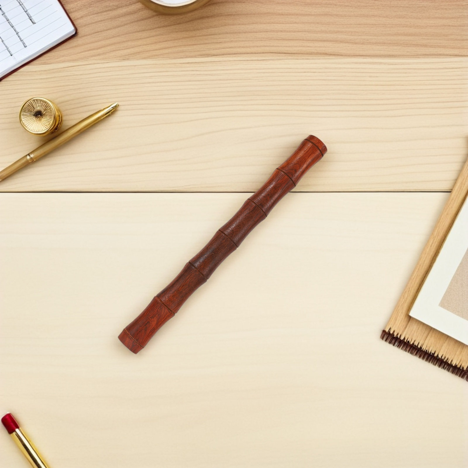 กล่องใส่ธูปไม้ธรรมชาติ 2 ชิ้น  - Incense Stick Holder บทวิจารณ์และราคา