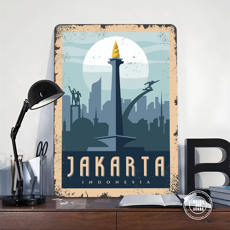 จาการ์ตา อินโดนีเซีย โปสเตอร์โ - Home Decor Jakarta บทวิจารณ์และราคา