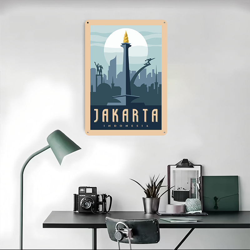 จาการ์ตา อินโดนีเซีย โปสเตอร์โ - Home Decor Jakarta บทวิจารณ์และราคา