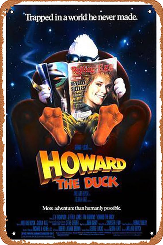 ป้ายโลหะ - ฮาวเวิร์ด เดอะ ดั๊ก - Home Decor Duck บทวิจารณ์และราคา