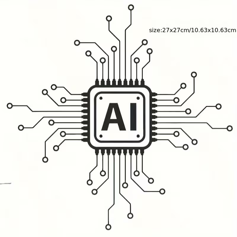 สติ๊กเกอร์ติดผนังไวนิลลายวงจรเ - Home Decor Ai Free บทวิจารณ์และราคา