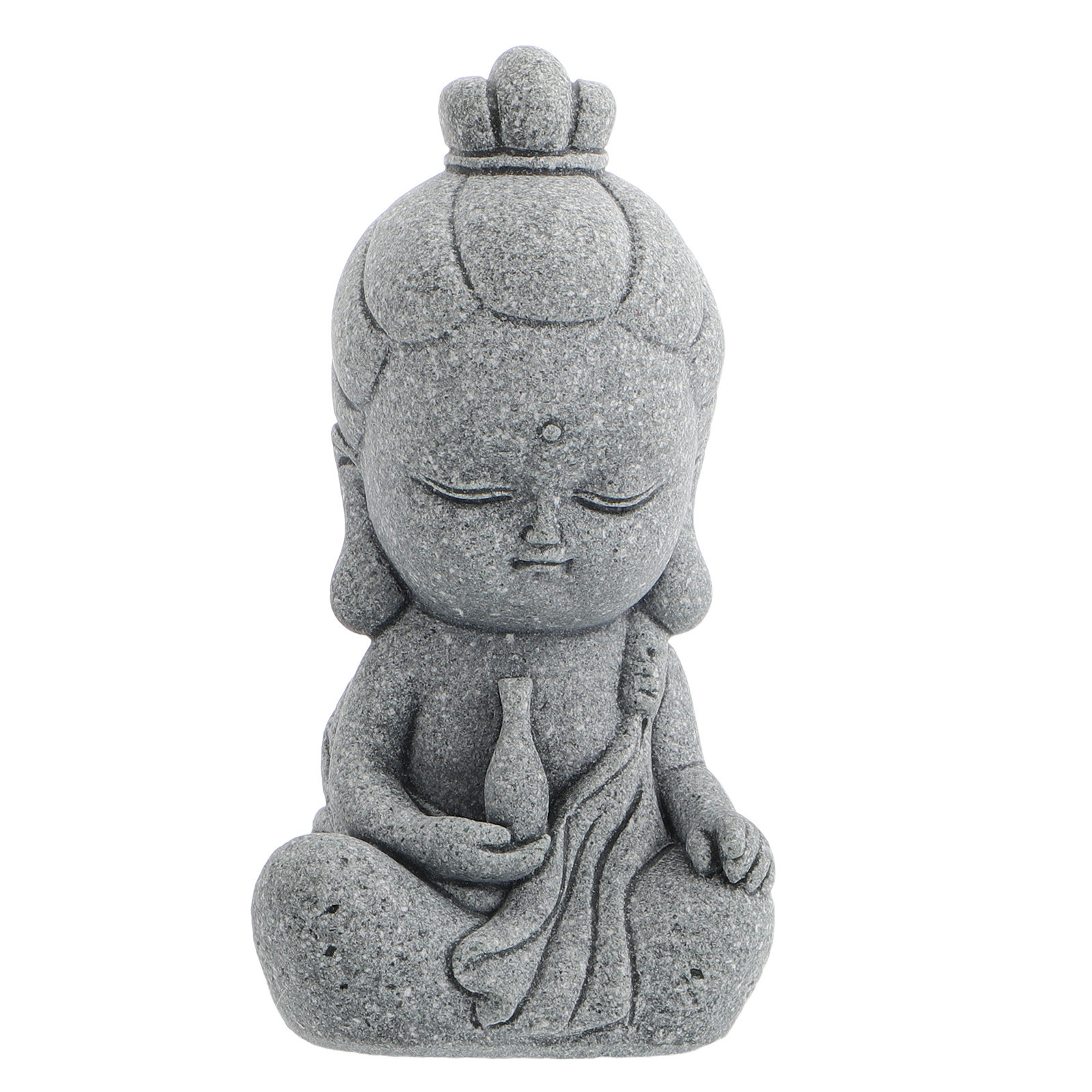 พระพุทธรูปหินขนาดเล็กแบบกวนอิม - Home Decor Zen บทวิจารณ์และราคา