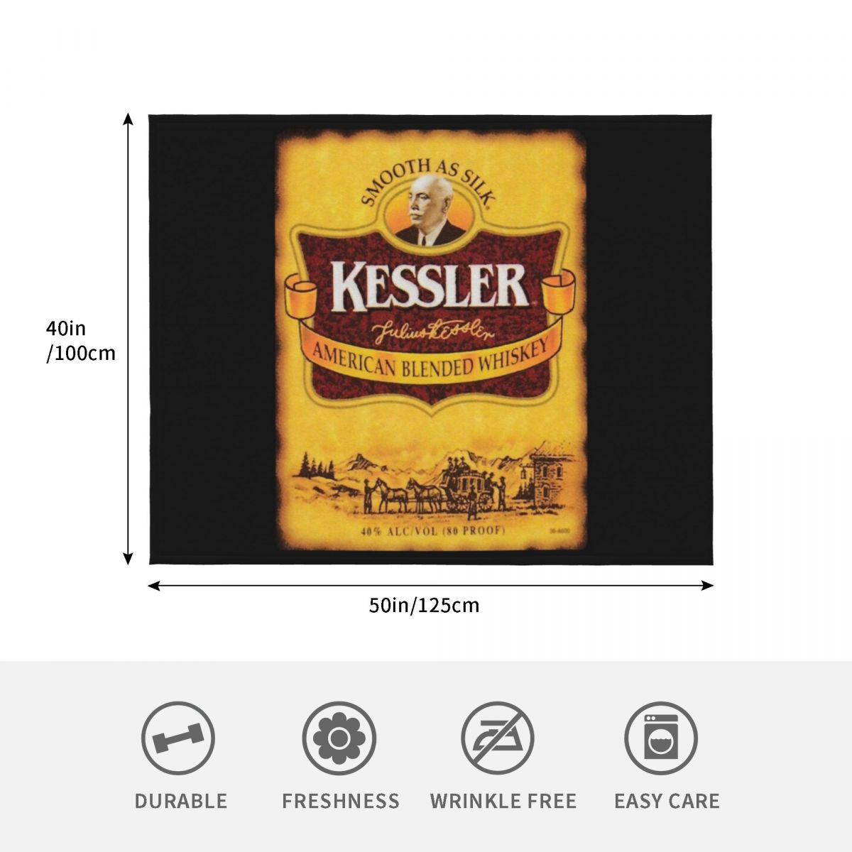 ผ้าห่มตกแต่งสไตล์วินเทจ Kessle - Home Decor Png บทวิจารณ์และราคา
