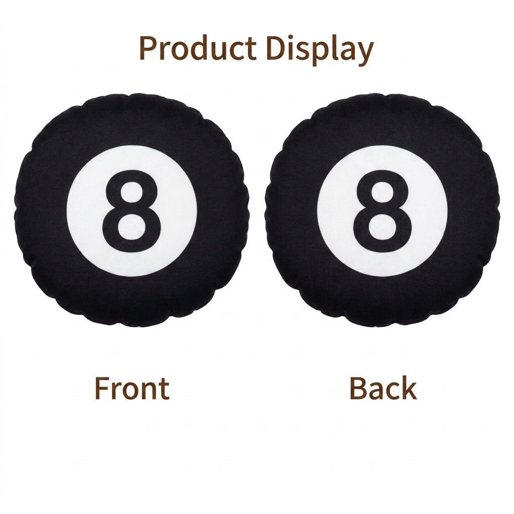 หมอนอิงรูปทรงแปลกตา บิลเลียด 8 - Home Decor Png บทวิจารณ์และราคา