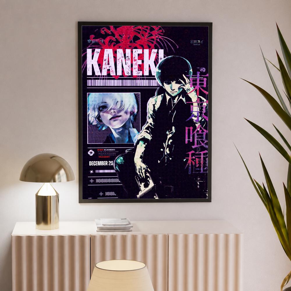 โปสเตอร์อนิเมะ Tokyo Ghoul วิน - Home Decor Tokyo บทวิจารณ์และราคา