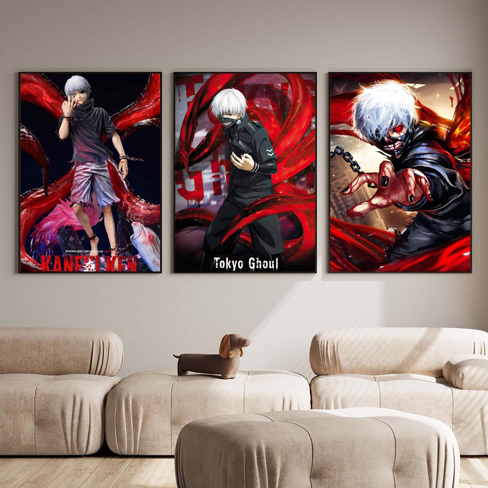 โปสเตอร์อนิเมะ Tokyo Ghoul ตกแ - Home Decor Tokyo บทวิจารณ์และราคา