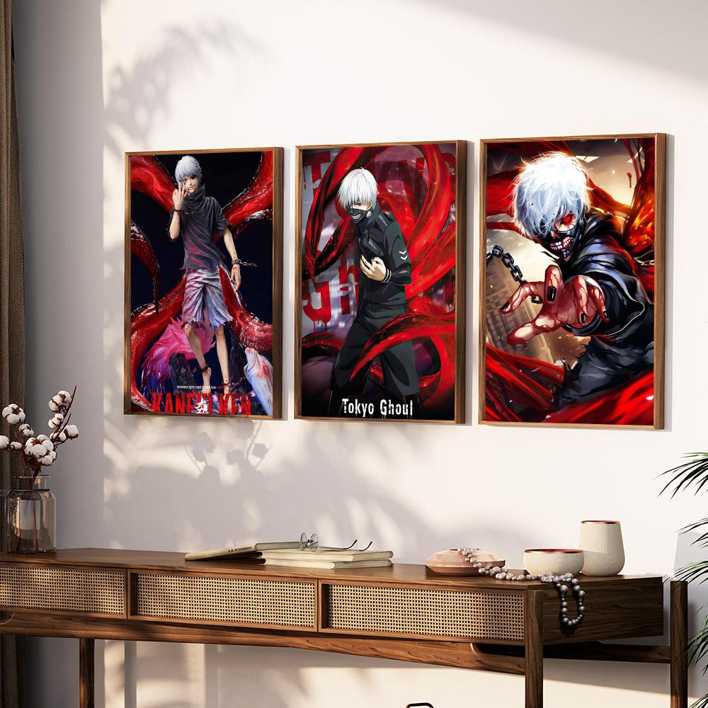 โปสเตอร์อนิเมะ Tokyo Ghoul ตกแ - Home Decor Tokyo บทวิจารณ์และราคา