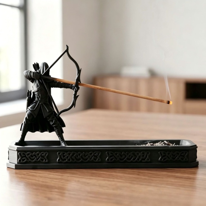 เตาเผาธูป 3D พิมพ์ลายนักธนู แฟ - Incense Stick Holder บทวิจารณ์และราคา