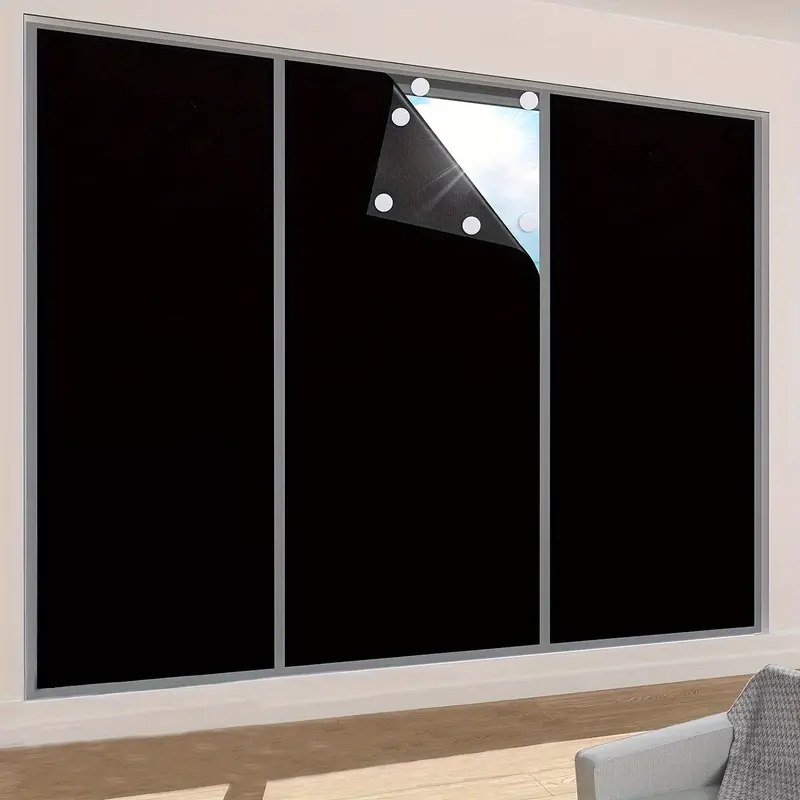 ม่านกันแสง 95-98% แบบ DIY พกพา - Blackout Curtains บทวิจารณ์และราคา