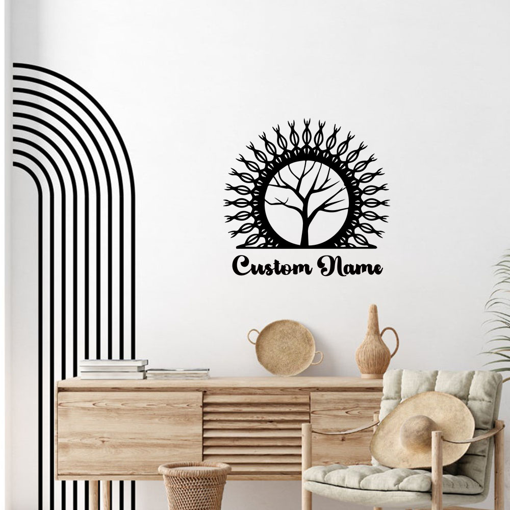 1 ชิ้น สติ๊กเกอร์ติดผนังลายต้น - Home Decor Wall Tiles บทวิจารณ์และราคา