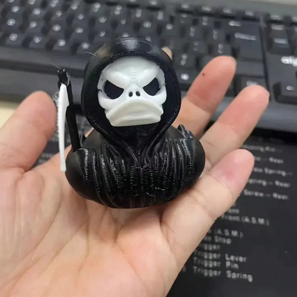รูปปั้นเป็ดยมทูตพิมพ์ 3 มิติ – - Home Decor Duck บทวิจารณ์และราคา